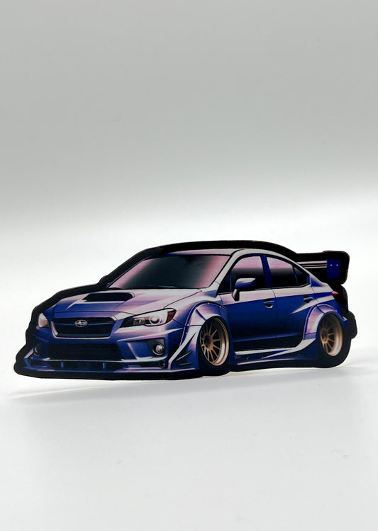 Blue WRX Sticker