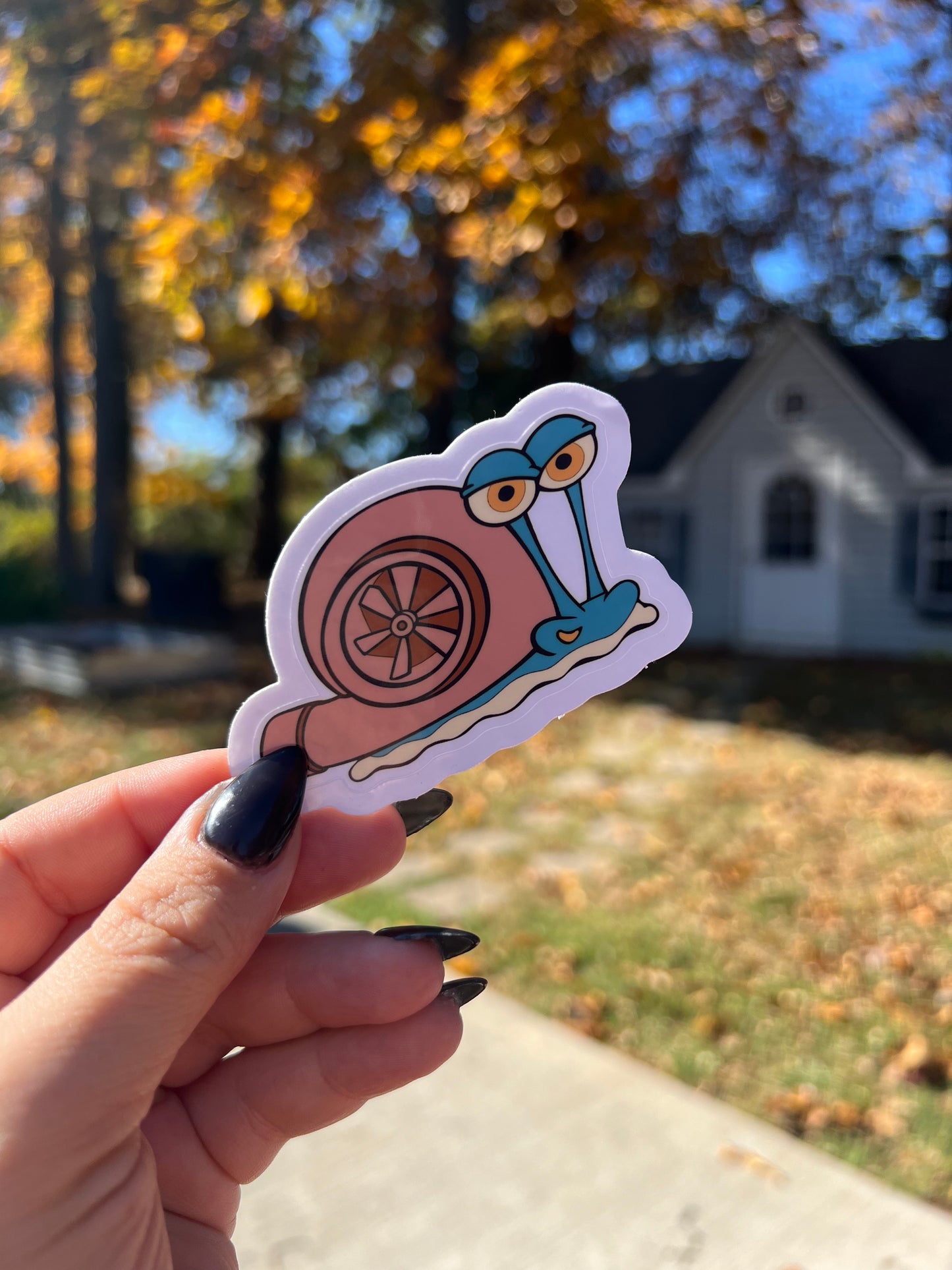 Gary the Turbo Snail Sticker