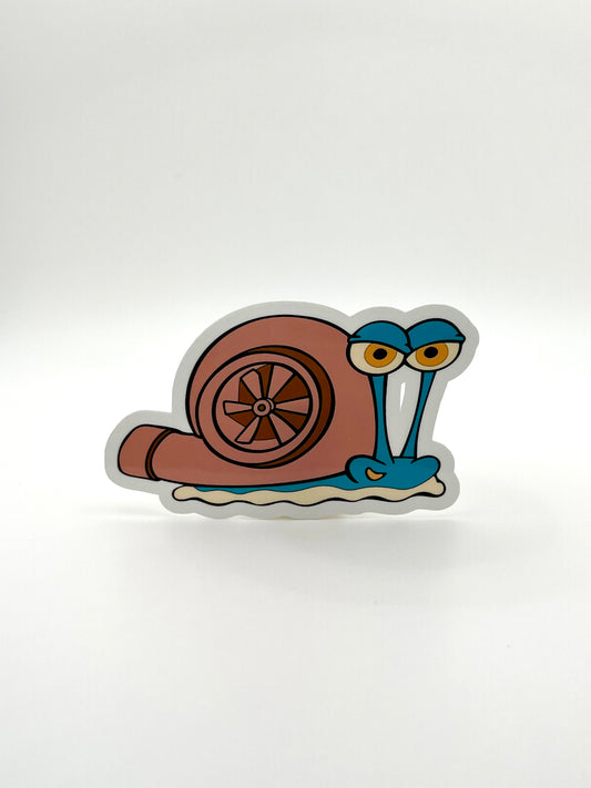 Gary the Turbo Snail Sticker