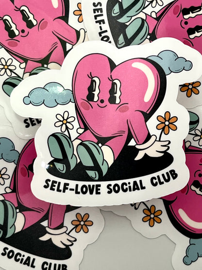 Self-Love Social Club Sticker