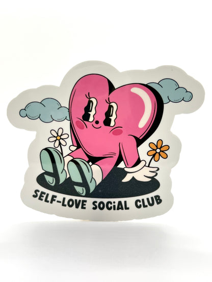 Self-Love Social Club Sticker