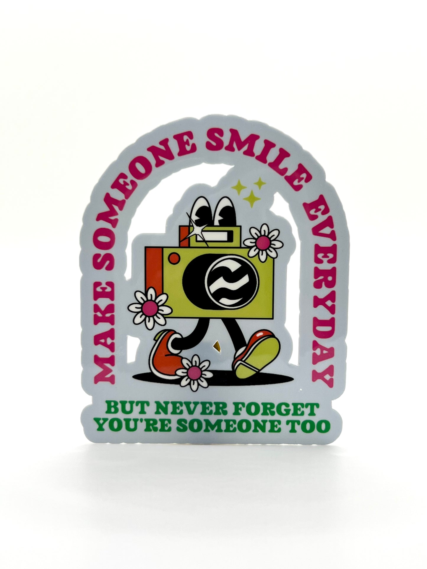 Make Someone Smile Everyday Sticker